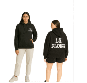 Charcoal Grey Oversized Puff Print Hoodie