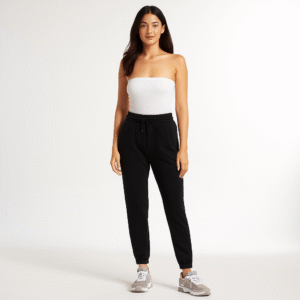 CozyFlex Track Pants – Jet Black