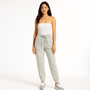 CozyFlex Track Pants – Flower Grey
